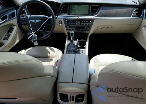 2017 Genesis G80 Base from USA, damaged, VIN KMHGN4JE2HU205997